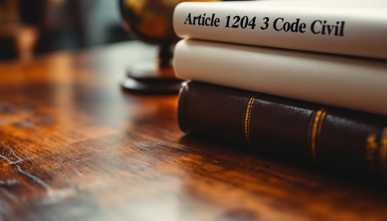 Définir le 1304 3 code civil : un incontournable en 2026